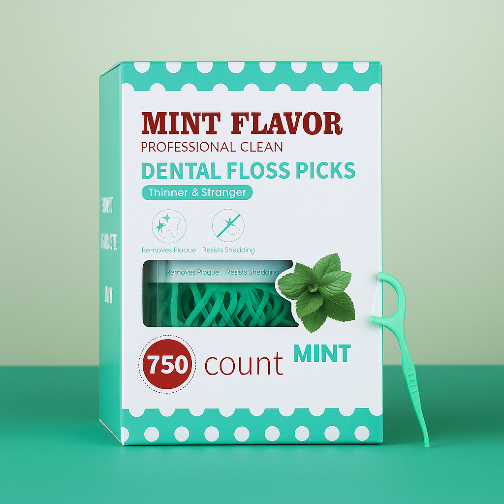 LumoraMint™ Floss Picks