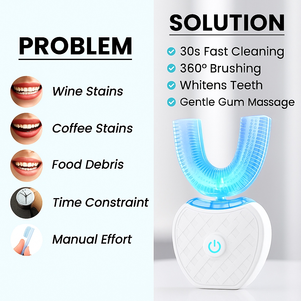 LumoraBrush Go™ – Portable Smile Refresher