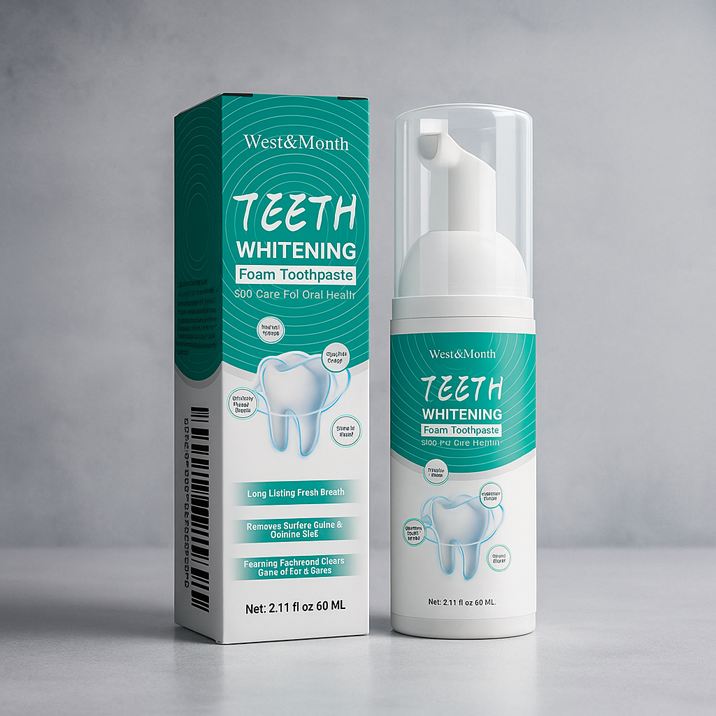 LumoraMint™ Foam Toothpaste